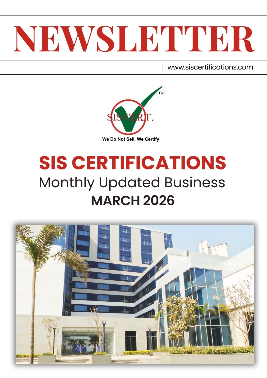 SIS Newsletter — March 2026