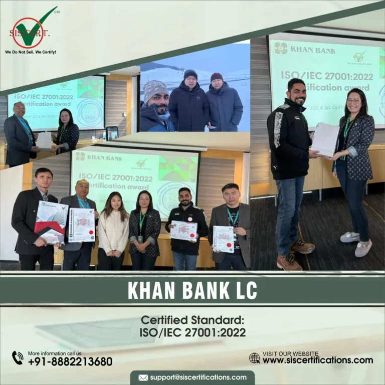 Appreciation letter - Khan Bank LLC