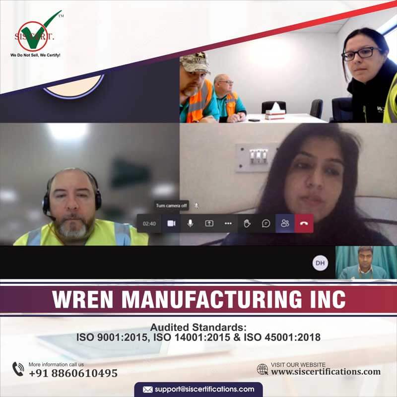 Wren Manufacturing Inc