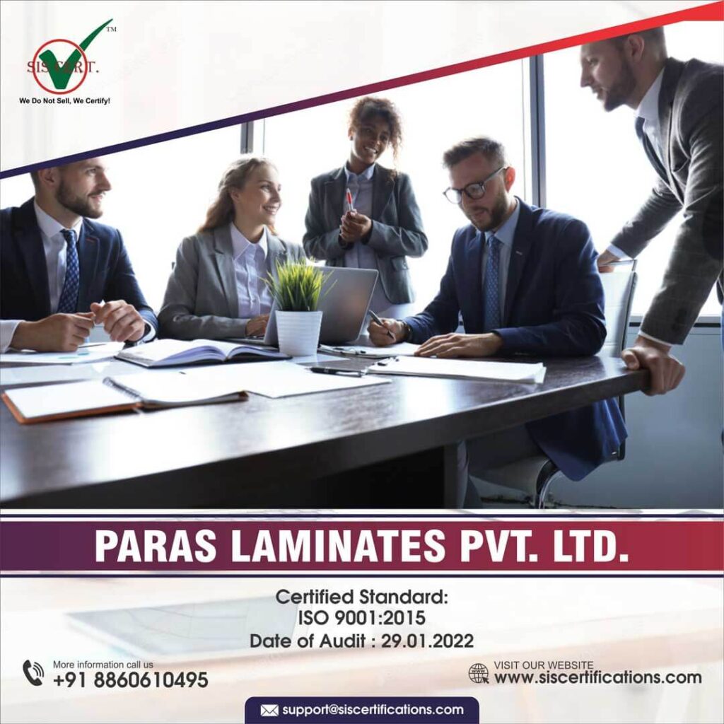PARAS LAMINATES PVT. LTD