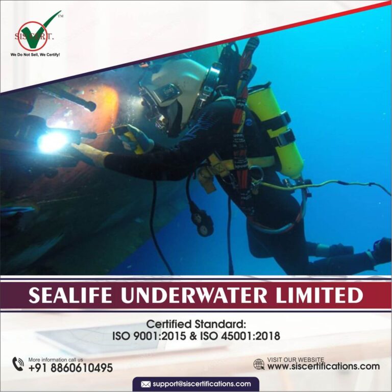 SEALIFE UNDERWATER LIMITED