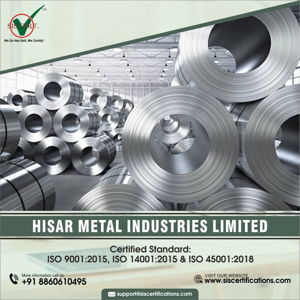 Hisar Metal Industries Limited