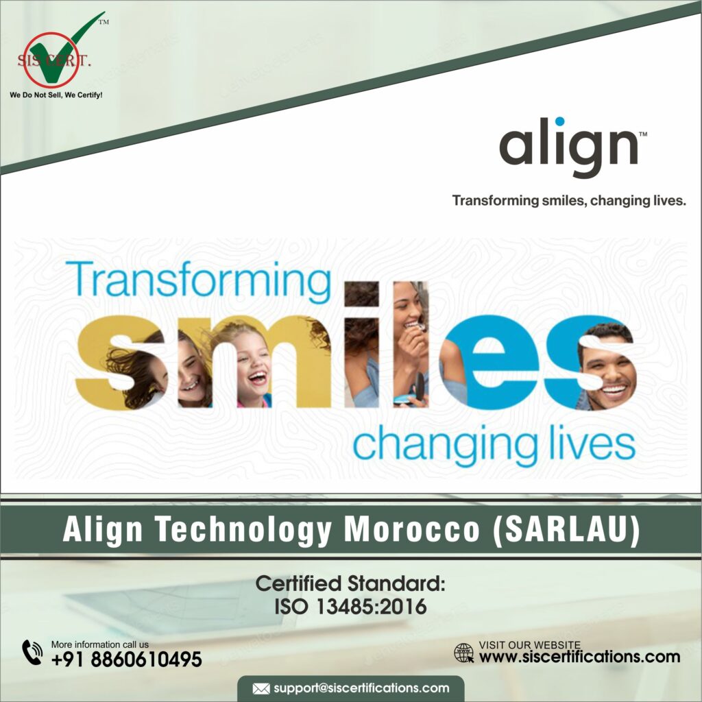 Align Technology Morocco (SARLAU)