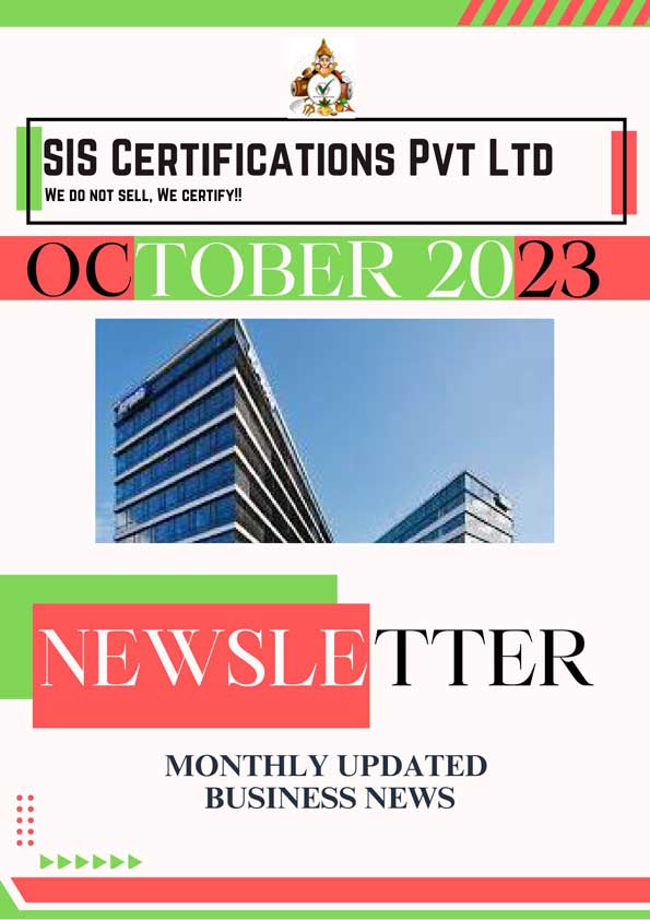 SIS Certifications Oct 2023 Newsletter 